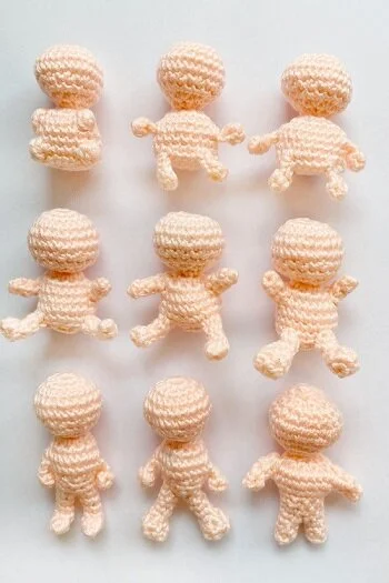 Amigurumi body top pattern free